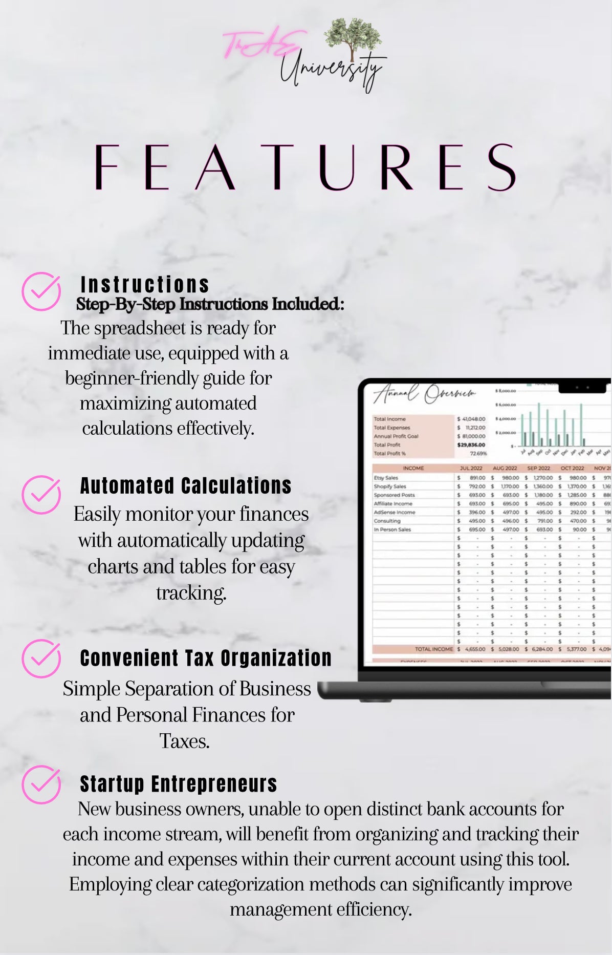 AE ‘Easy Bookkeeping Spreadsheet’