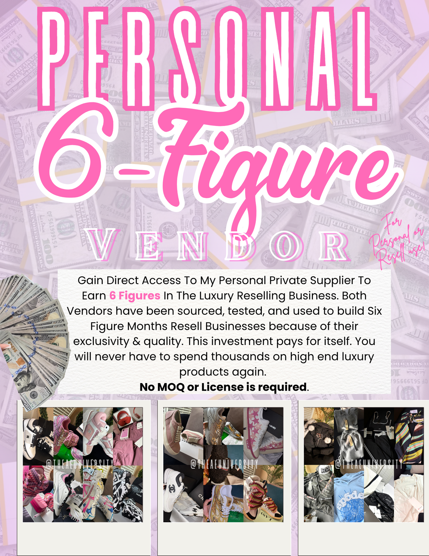 ‘Private Luxury Vendors List’ : Lifetime Access To The Plug 🔌